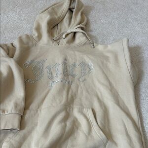 Forever 21 hoodie Juicy Forever 2x khaki oversized sweatshirt